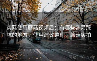 实际使用蘑菇视频后：有哪些容易踩坑的地方，使用建议整理，蘑菇实拍
