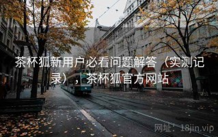 茶杯狐新用户必看问题解答（实测记录），茶杯狐官方网站