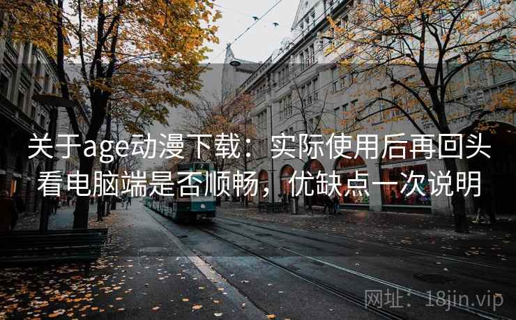 关于age动漫下载：实际使用后再回头看电脑端是否顺畅，优缺点一次说明