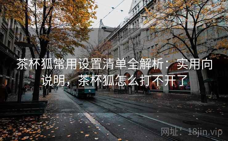 茶杯狐常用设置清单全解析:实用向说明,茶杯狐怎么打不开了 茶杯狐常用设置清单全解析:实用向说明,茶杯狐怎么打不开了